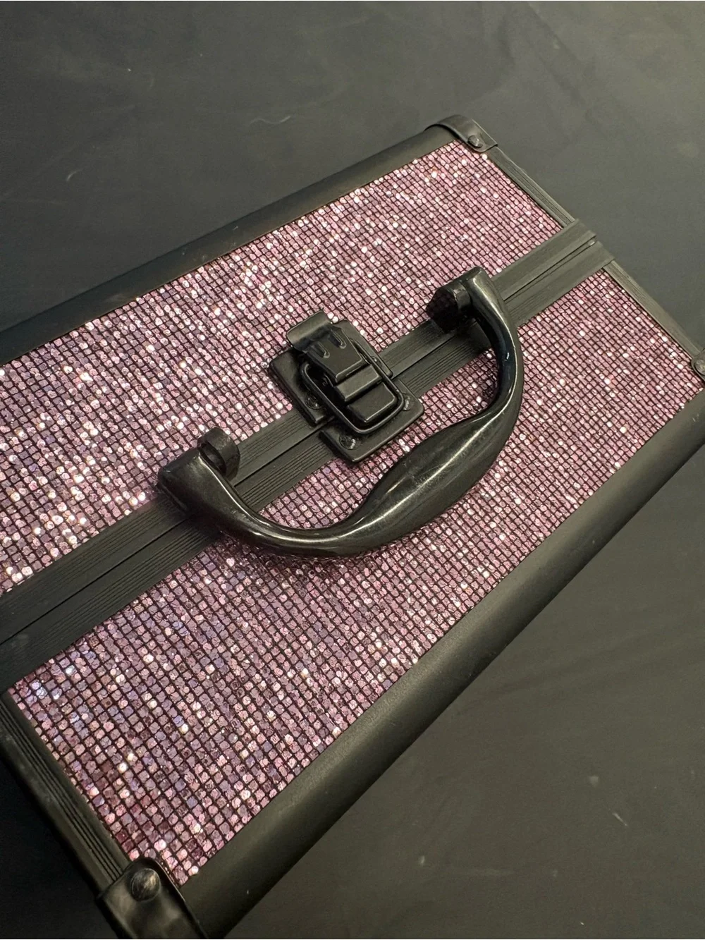 Ulta Beauty Artistry Edition Sparkling Pink Makeup Train Case